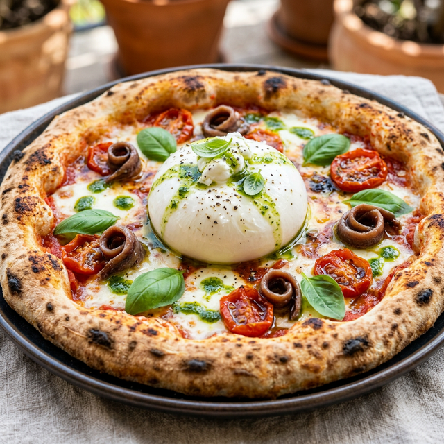 Burrata & Acciughe